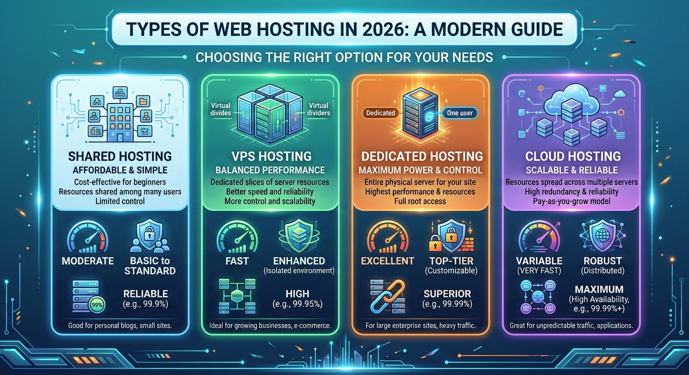 Best Web Hosting Services in 2026 – How to Choose the Perfect Hosting for Your Website