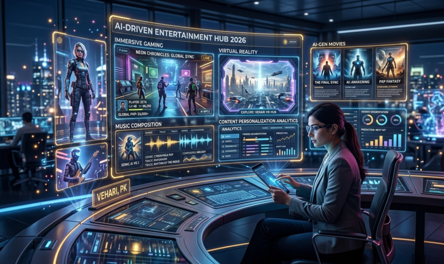 AI-Powered Entertainment in 2026 – Transforming Gaming, Movies, and Music